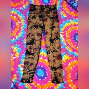 Tie Dye Highwaisted Tummy Control Leggings